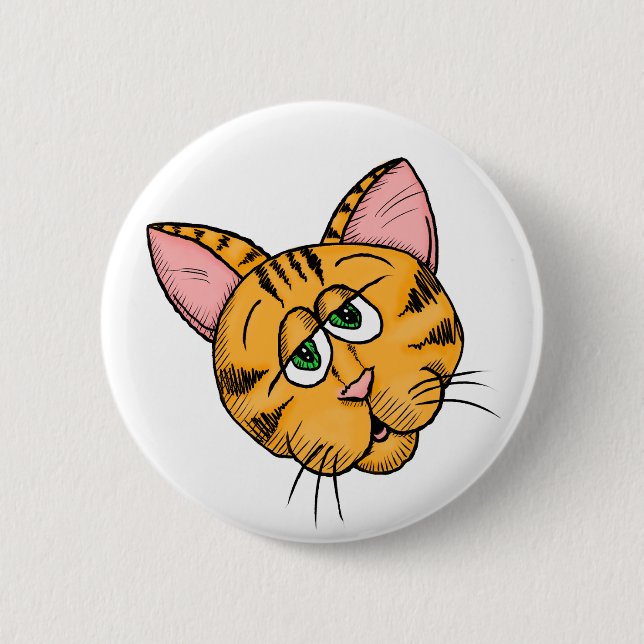 Bob the Qat Button (Front)
