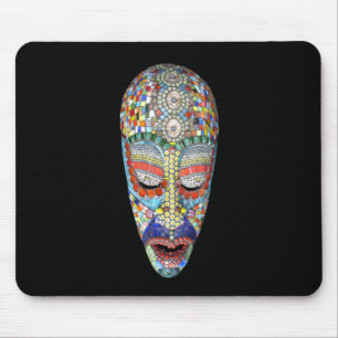 Bob, Why the Long Face? Mosaic Mask Mouse Pad