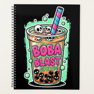Boba Blast – Sip or Die! Planner