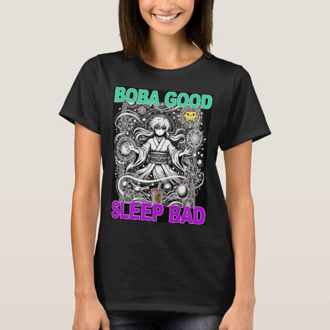 Boba Bon Sommeil Mauvais T-shirt (Devant)