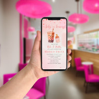 Boba & Bottles Baby is Brewing Bubble Tea Shower  