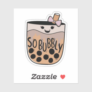 Boba Brown Sugar Bubble Tea Cute and Funny