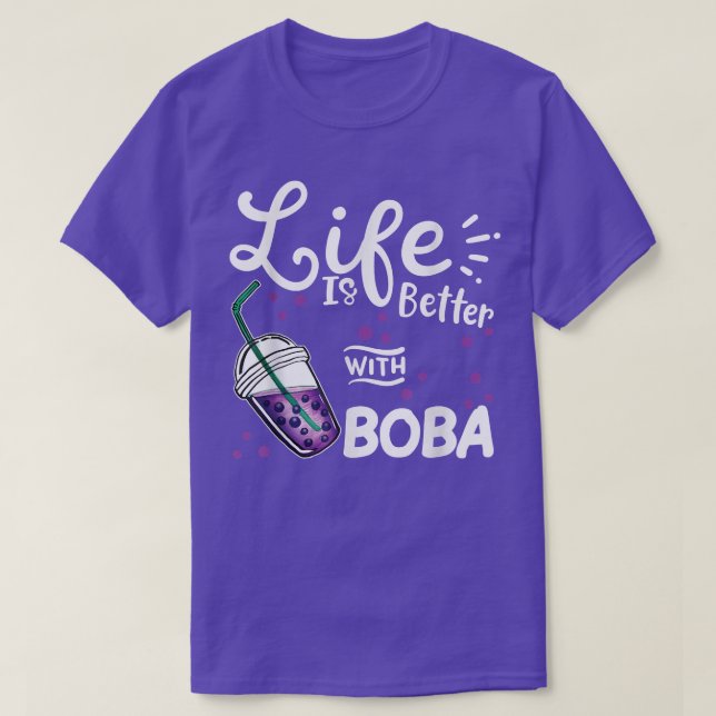 Boba Bubble Tea99 T-Shirt (Design Front)