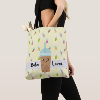 Boba Bubble Tea Tapioca Milk Tea Drink Lover Tote Bag
