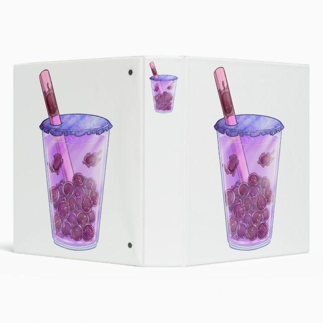 Boba Cats Binder (Background)