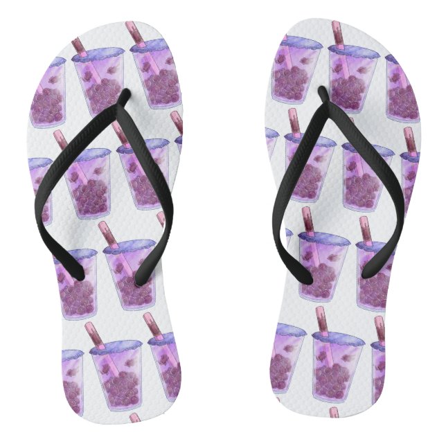 Boba Cats Flip Flops (Footbed)