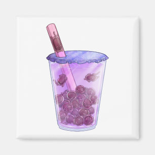 Boba Cats Magnet