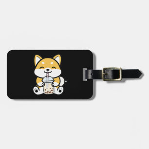 Boba Corgi, Corgi Boba, Boba Shiba, Shiba, Corgi Luggage Tag