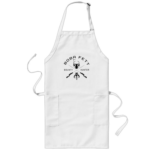 Boba Fett Black Badge Long Apron (Front)
