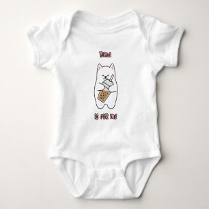 Boba Is For Me Baby Bodysuit