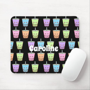 Boba Milk Tea Flavours Mouse Pad