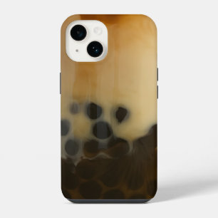 Boba milk tea photo iPhone 14 case