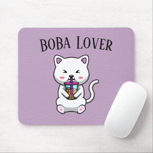 Boba Tea , Bubble milk tea Mouse Pad