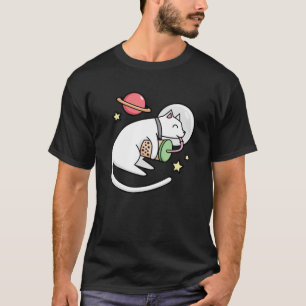 Boba Tea Bubble Tea - Cute Kawaii Space Cat T-Shirt
