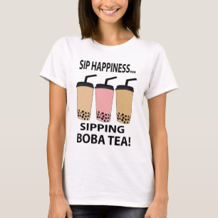 Boba Tea Bubble Tea Milk Tea Funny Boba Tea T-Shirt