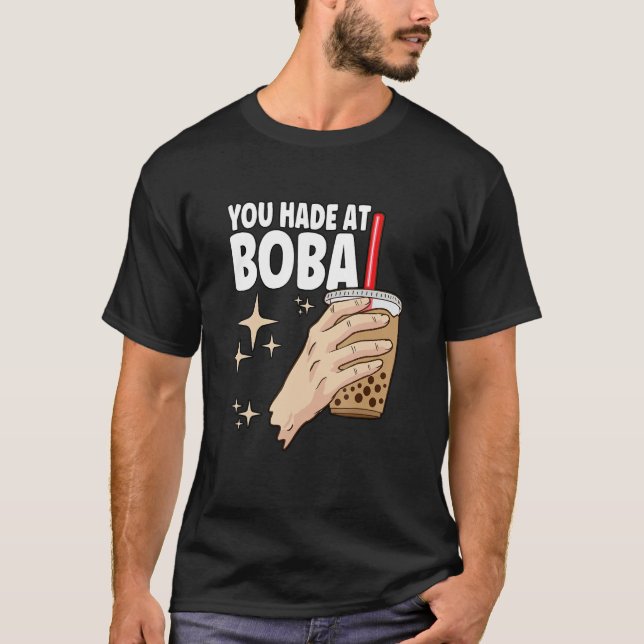 Boba Tea Bubble Tea T-Shirt (Front)