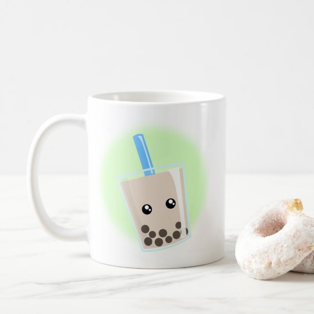 Boba Time! Coffee Mug (With Donut)