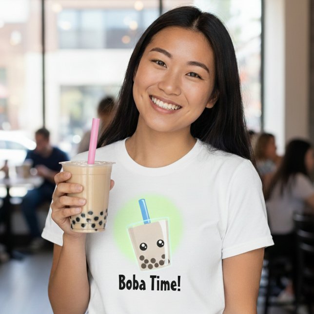 Boba Time! T-Shirt (Creator Uploaded)