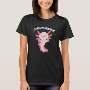 Bobalotl Axolotl pet Cool Bubble Milk Boba Tea T-Shirt