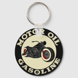 - Bobber - Motor Oil - Gasoline Keychain