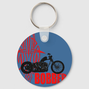 Bobber Motorbike Keychain
