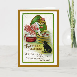 Bobbin for Apples Card