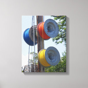 Bobbins Canvas Print