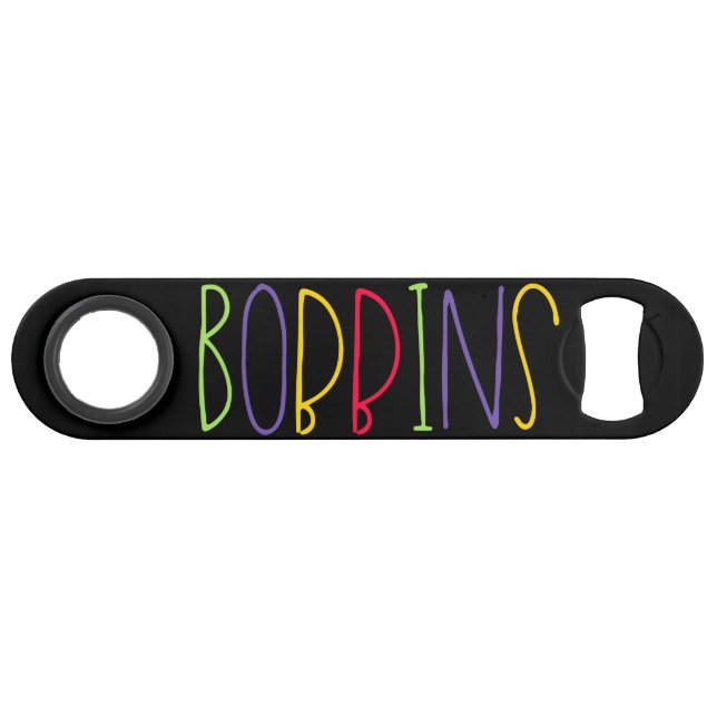 Bobbins, Manchester, Northern Slang For Rubbish Bar Key (Front (Horizontal))