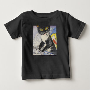 bobble head kitten smokey baby T-Shirt