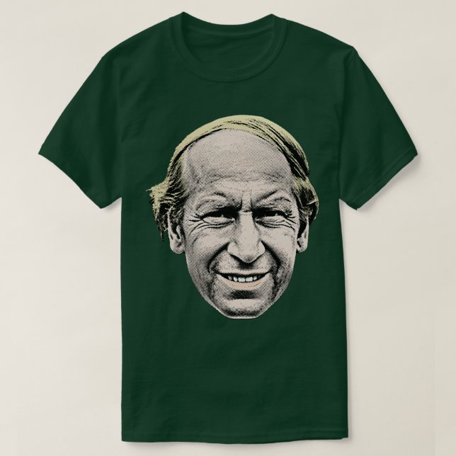 Bobby Charlton Fan Artwork T-Shirt (Design Front)