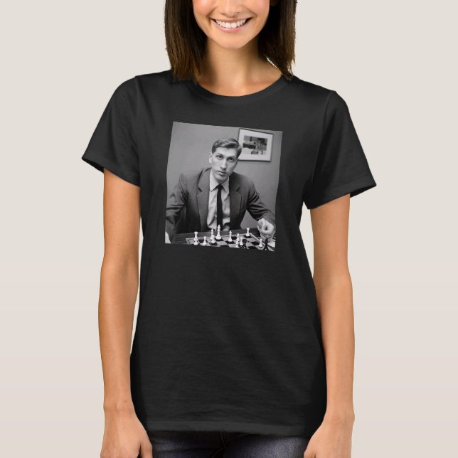 Bobby Fischer Chess T-Shirt (Front)