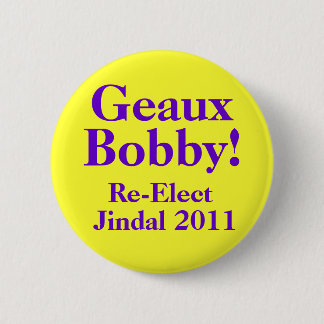 Bobby Jindal 2011 2 Inch Round Button