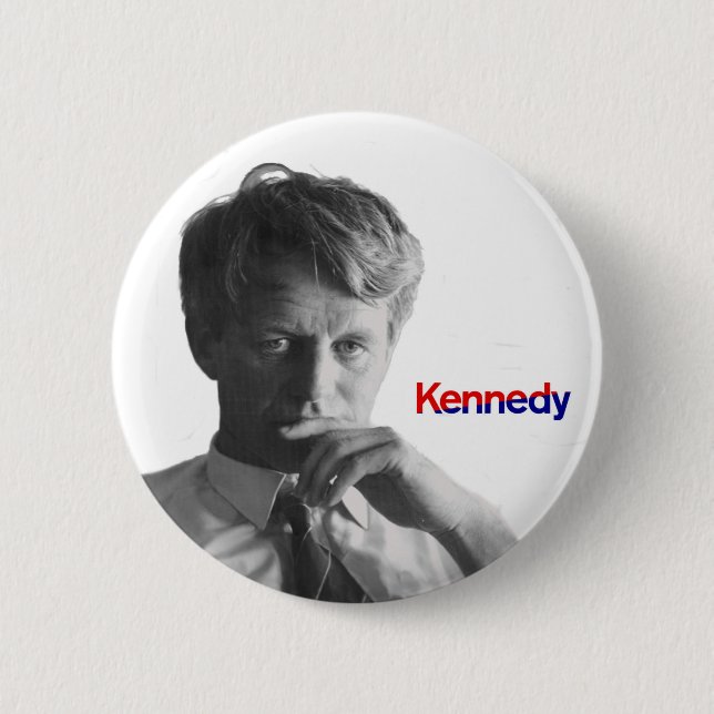 Bobby Kennedy 2 Inch Round Button (Front)