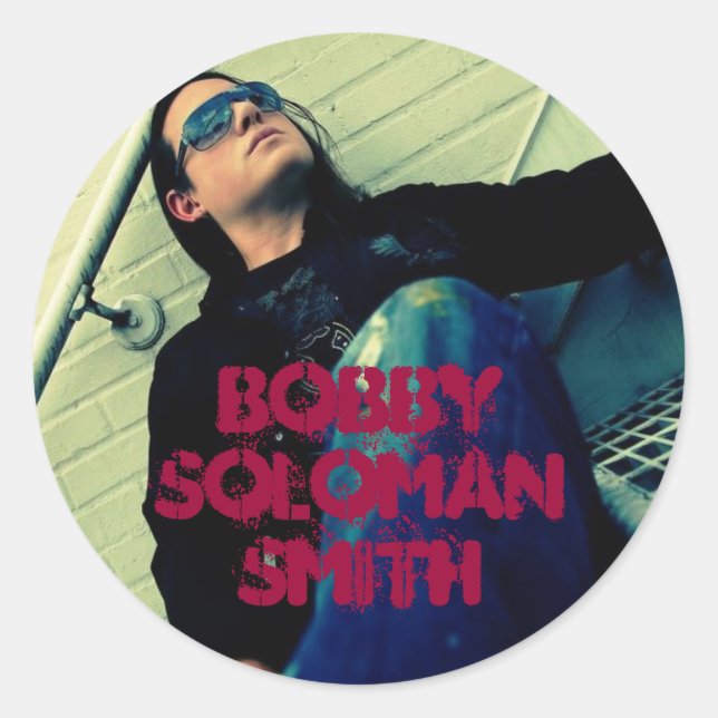 bobby soloman smith sticker (Front)