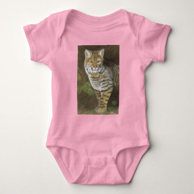 Bobcat Baby Bodysuit (Front)