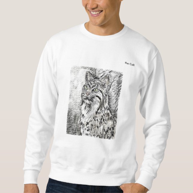 bobcat_cell, the Call Sweatshirt (Front)