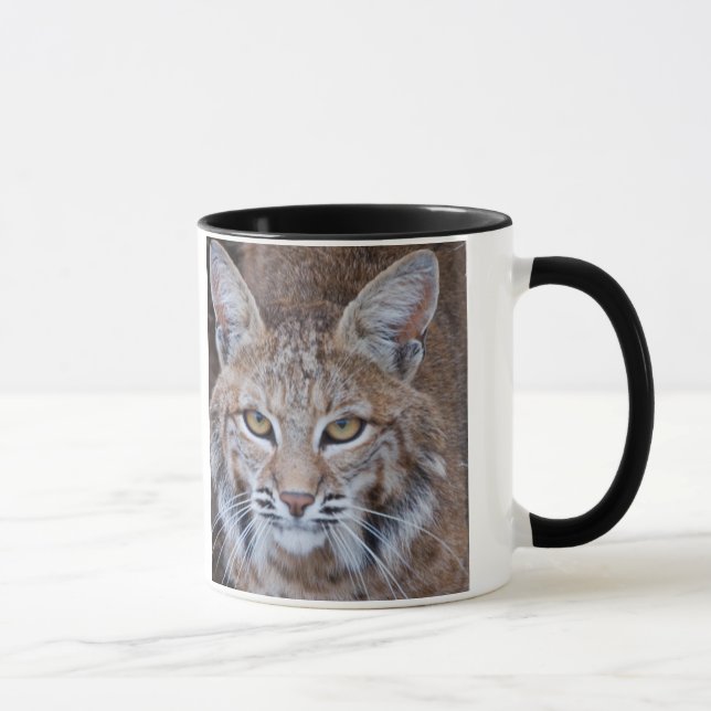 Bobcat Face Mug (Right)