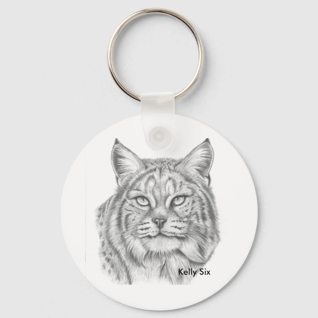 Bobcat Keychain (Front)