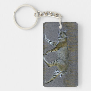 Bobcat Keychain