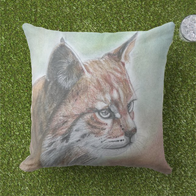 Bobcat Outdoor Cushion (Grass)