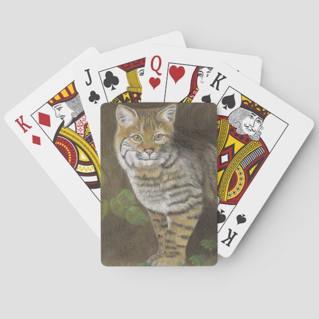 Bobcat Playing Cards (Back)