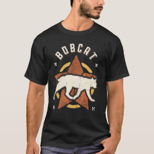 Bobcat Vintage Retro Classic Animal T-Shirt