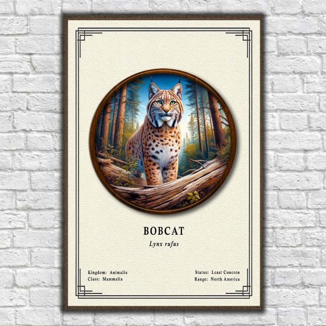 Bobcat Zoology Series Poster (Creator Uploaded)