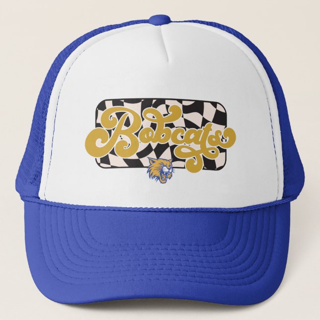 Bobcats Chequered Hat (Front)