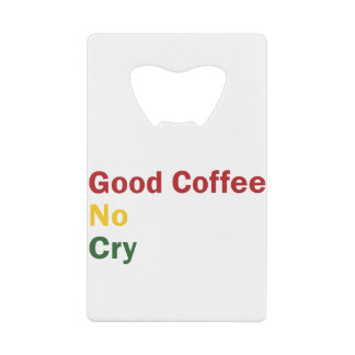 BobCoffee Credit Card Bottle Opener