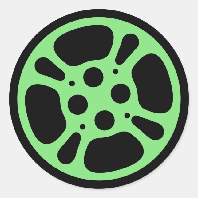 Bobine de film / Sticker de bobine de film (vert) (Devant)