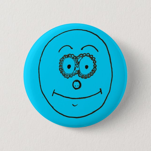 Bobo 2 Inch Round Button (Front)