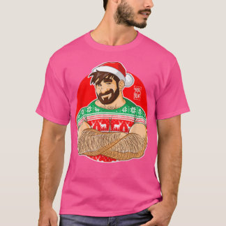 Bobo BearAdam Likes Crossing Arms at Christmas Par T-Shirt