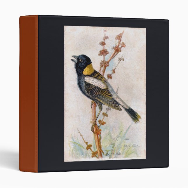 Bobolink Bird Binder (Front/Spine)