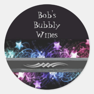 Bob's Bubbly Wines Labels